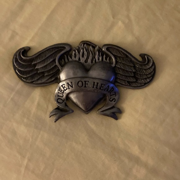 Queen of Hearts belt buckle - Picture 1 of 2